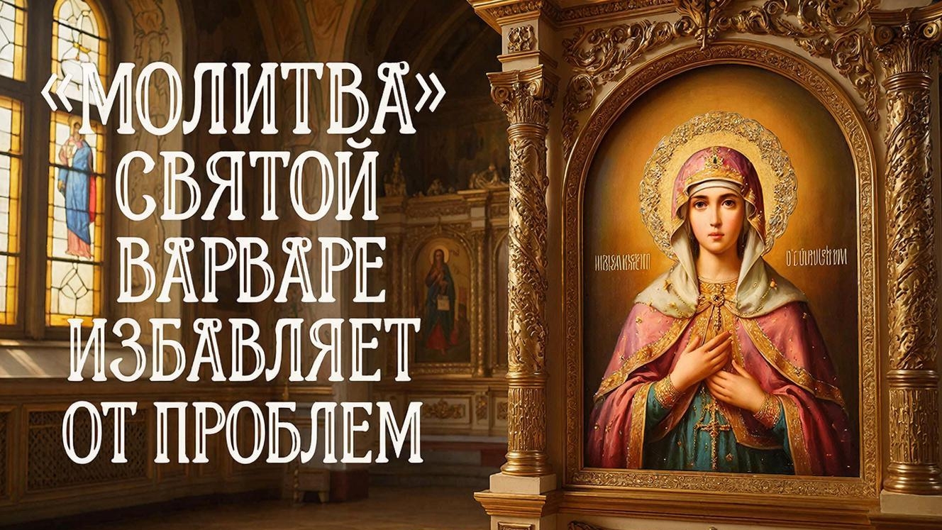 Мощная молитва Святой Варваре решит любые проблемы в вашей жизни смотреть онлайн