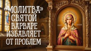 Мощная молитва Святой Варваре решит любые проблемы в вашей жизни