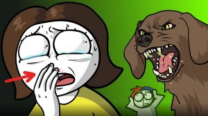 Жену укусили за лицо... (Анимация) (ZAKATOON)