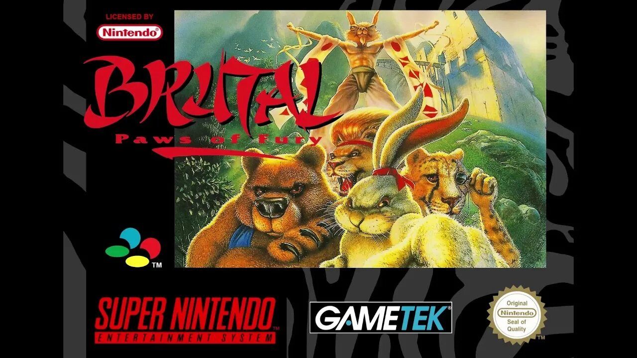 Super Nintendo (Snes) 16-bit Brutal Paws of Fury Прохождение смотреть онлайн