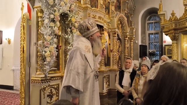 Проповедь митрополита Иоанна после вечерни в храме Рождества Христова г.Йошкар-Олы смотреть онлайн