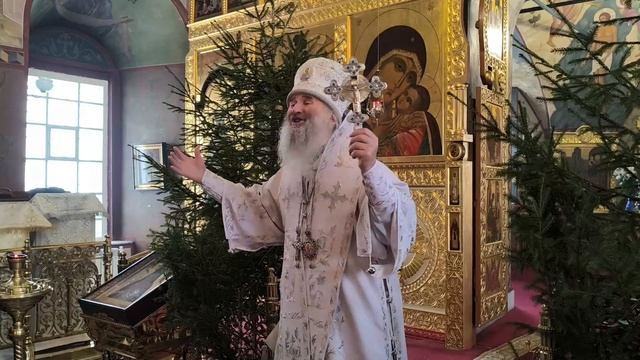 Проповедь митрополита Иоанна в Собор Пресвятой Богородицы в Вознесенском соборе г. Йошкар-Олы смотреть онлайн