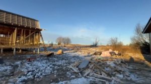 Обзор каркасного дома 8х8 м.