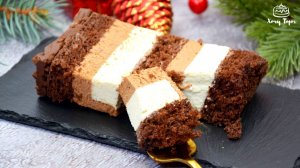 🍫🥛 Торт «ДУЭТ»: с ДВУМЯ разными муссами (бисквитно-муссовый) | Пошаговый рецепт от А до Я 🎂