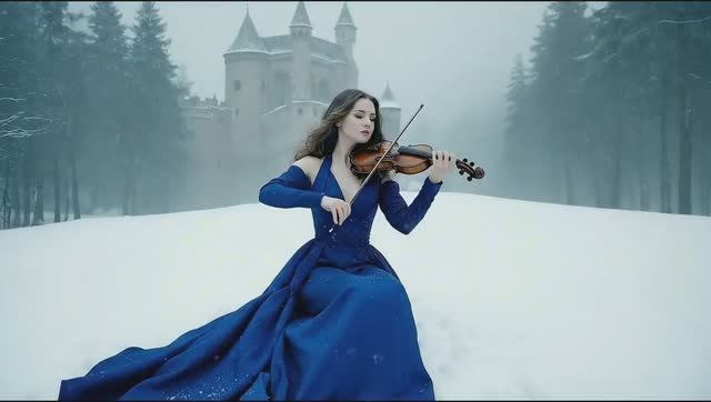Зимняя прохлада - Успокаивающая классическая музыка для виолончели, скрипки и фортепиано смотреть онлайн