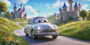 Гонка на звездном небе: мечты сбываются мультик