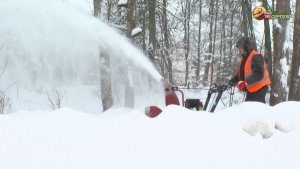 В территориальных отделах Серпухова устраняются последствия снегопадов