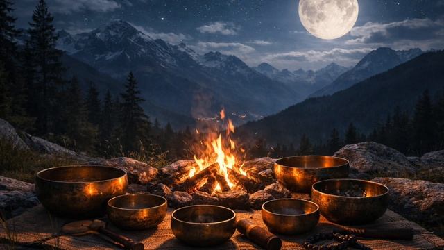 Полное Расслабление и Успокоение после ТЯЖЕЛОГО ДНЯ. Звуки Тибетских Поющих Чаш смотреть онлайн