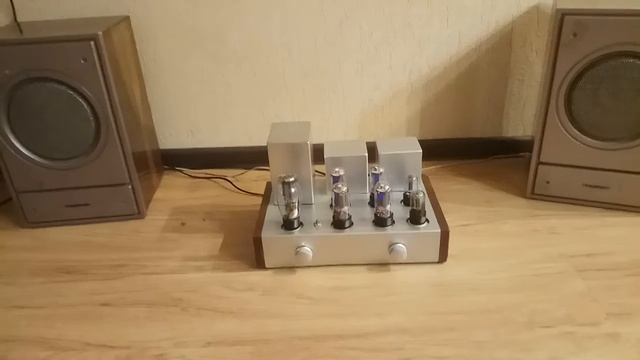 Усилитель PP на лампах 6Н9С6П3С 210Вт