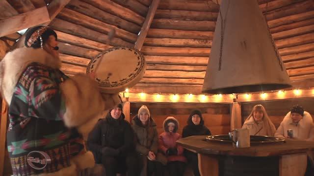 " Серебро севера " (6) Деревня ездовых собак. Олени смотреть онлайн