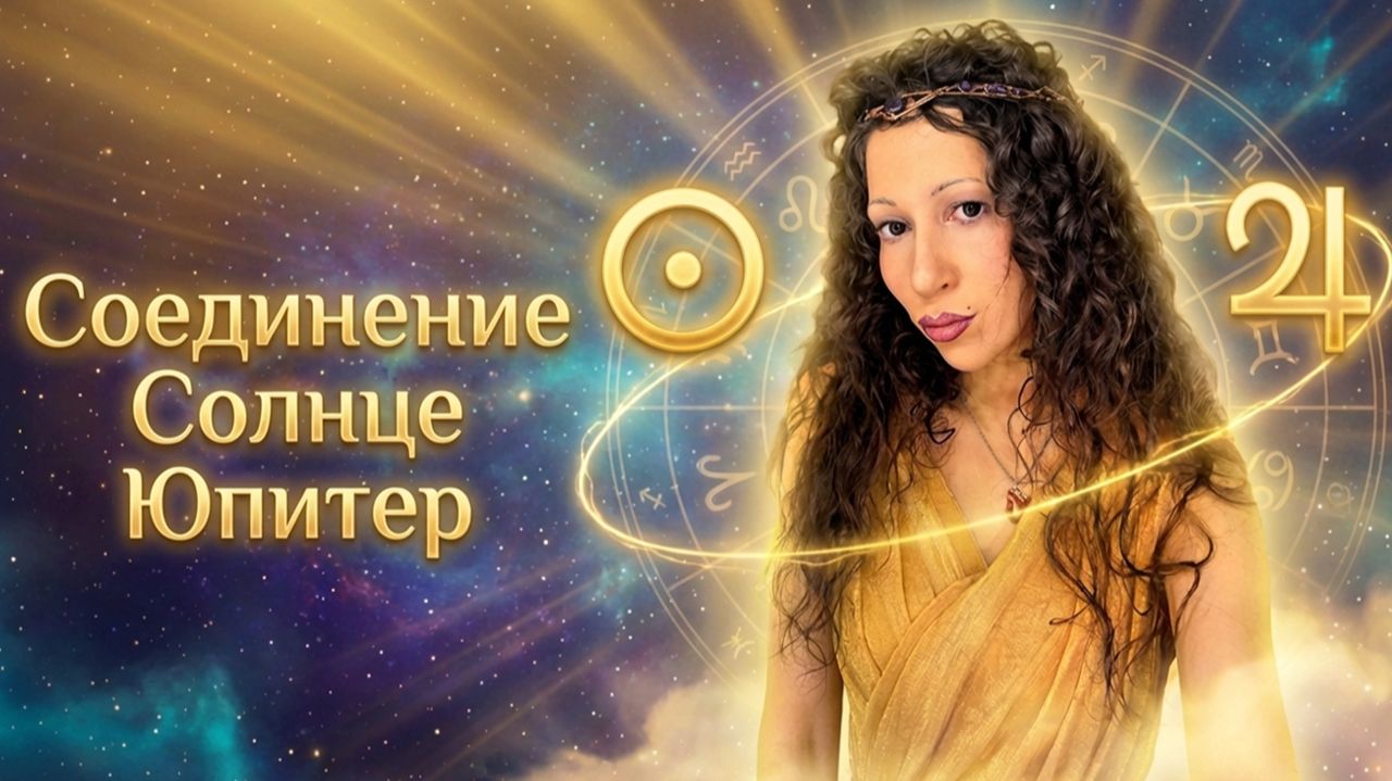 Соединение Солнце Юпитер / Аспекты /Астрология смотреть онлайн