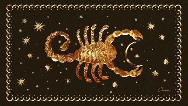 Скорпион – Серия Зодиаков | Космическая ночная атмосфера🦂♏ смотреть онлайн