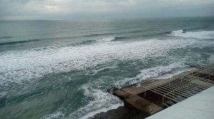 Море бушует, Анапа Январь 2026