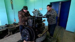 Иваныч с Борисовичем опять в деле! Очередной двигатель на кап ремонт!