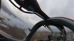 Видео из кабины экипажа Су-25 ВКС России !!!