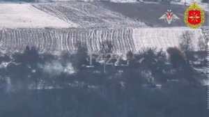 Освобождение населенного пункта Комаровка в Сумской области