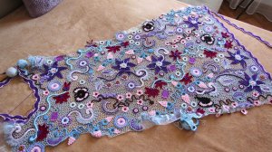 Работа над платьем "ЧИО-ЧИО-САН", а также - куда носить ирландское кружево?