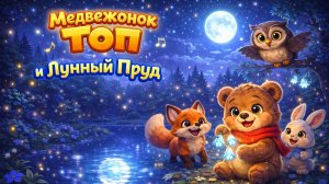 5 серия. Мишка Топ и Лунный Пруд. Мишка Топа пятая серия.