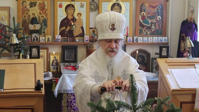 Проповедь епископа Амвросия (Тимрота) на праздник Обрезания Господня, 14 января 2026 смотреть онлайн