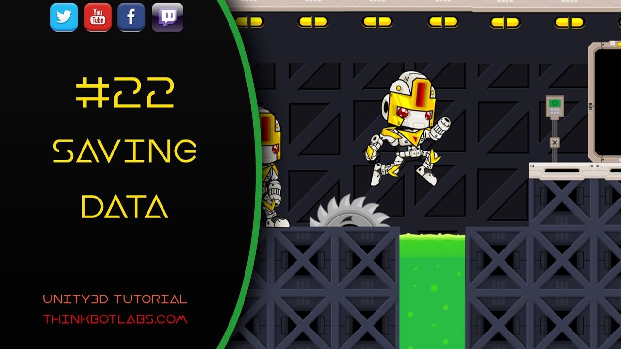 22. Saving and Loading Data in Unity 5: Part 1 смотреть онлайн