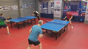 Казачек Г. (602) - Халаджиев П. (587) 13.01 настольный теннис на Левашовском, Санкт-Петербург