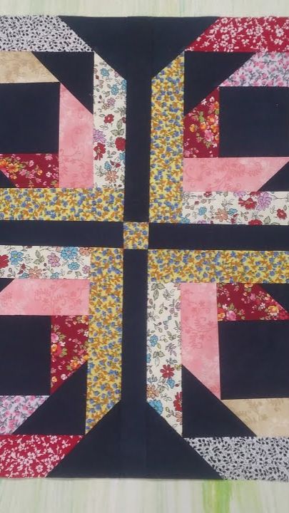 Красота из полосок! Пошаговая трансформация лишних лоскутков в гармоничный и стильный узор. смотреть онлайн