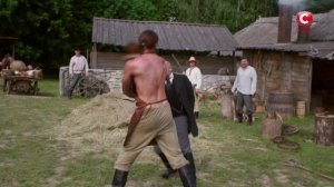 Кузнец заступился за крестьянку, когда полупан хотел ее засечь плеткой