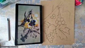 Рисуем с Александрой Абросимовой 14.1 11:00