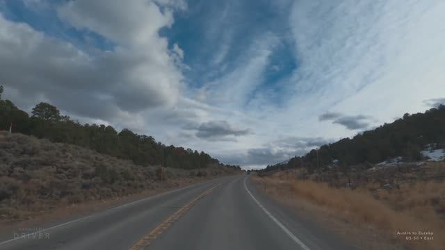 🇺🇸 Пересечение пустыни Невада по шоссе 50