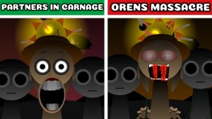 INCREDIBOX SPRUNKI🎵 SHIFTED: PARTNERS IN CARNAGE💀⚔️ ОРИГИНАЛ VS OREN'S MASSACRE🔥✨ КТО ПРАВИТ?👑🤯