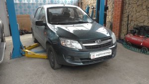 Замена пылиника наружного ШРУС на Lada Granta 1 6 Лада Гранта 2014
