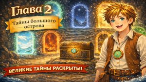 Остров Путника - фантастическое приключение | Глава 2. Тайны большого острова.