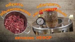 Обрезь обыкновенная. Видео для Оксаны. Автоклав НЕФОР.