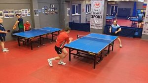 Чирков А. (714) - Казачек Г. (602) 13.01 настольный теннис на Левашовском, Санкт-Петербург