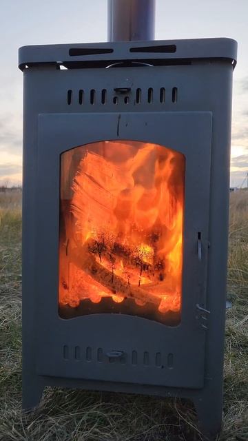 #осень #печка #огонь