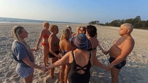 Вечер. Звёздный Призыв. Гоа Индия Мир Универсологии