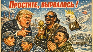 14.01.26 | "Простите, вырвалось!" №330 | Нервные срывы Трампа, укуренный Снуп Дог на Золотом Глобусе