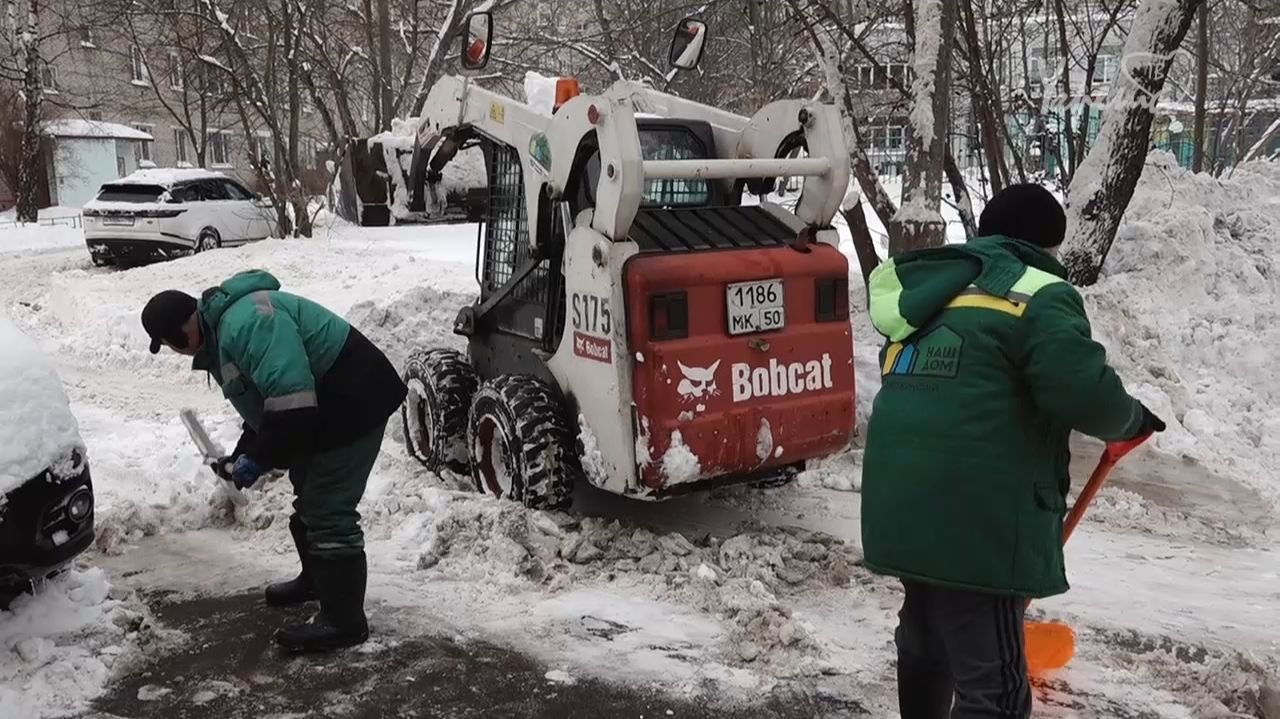 Борьба с последствиями снегопадов смотреть онлайн