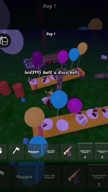 Как построить праздничный стол в выживите 99 ночей в лесу в роблокс смотреть онлайн