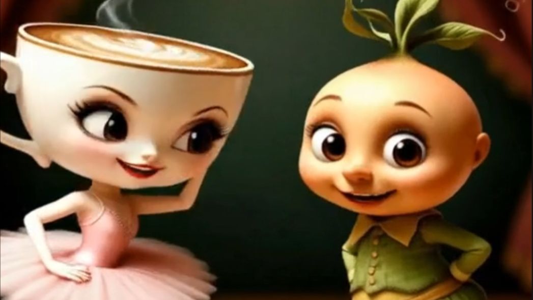 Балерина Капучино и Чиполлино. Итальянские мемы. Мультфильм смотреть онлайн