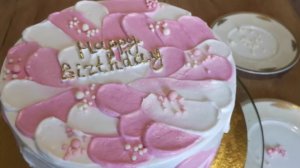 Украшение торта белково заварным кремом БОЛЬШИЕ МАЗКИ Торт на заказ