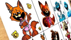 Улыбающиеся Зверьки - Poppy Playtime ЗВЕРОПОЛИС! РСИУЕМ МУЛЬТИК В СТИЛЕ SMILING CRITTERS РЕАКЦИЯ