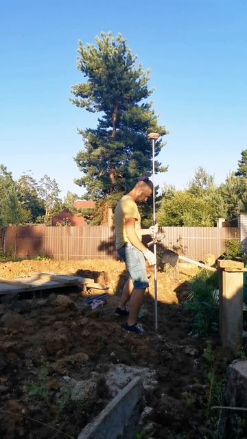 Разметка участка