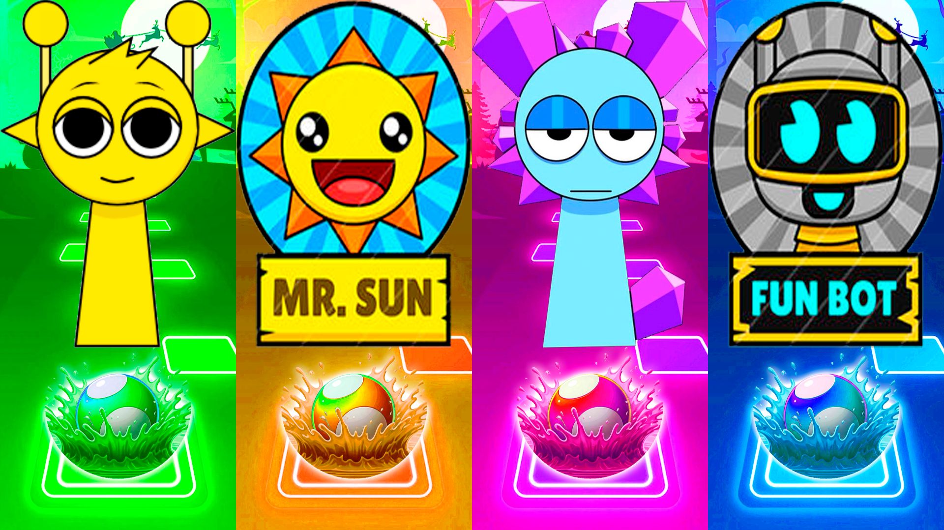 Coffin Dance Спрунки 170 уровень - Мультики про Спрунке | МУЛЬТФИЛЬМЫ SPRUNKI в Tiles Hop смотреть онлайн