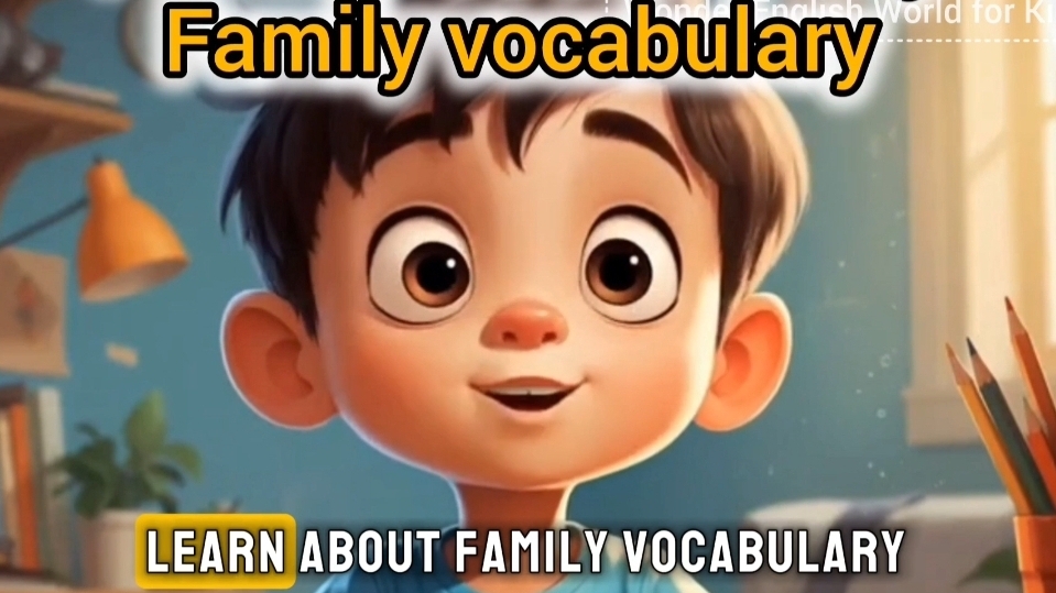 Английский для детей My Family — учим названия членов семьи на английском!