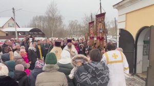 Крестный ход прихожан Храма Рождества Христова 07 января 2025 года