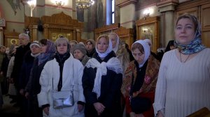 Праздник Обрезания Господня в Преображенском соборе