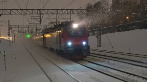 7-ка спряталась! ЭП20-031 с поездом №7 "Нева/Таврия" Санкт-Петербург–Севастополь