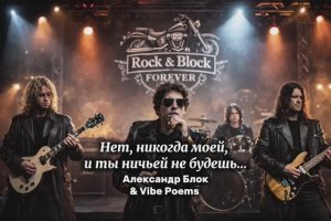 Нет, никогда моей, и ты ничьей не будешь… Александр Блок & Vibe Poems