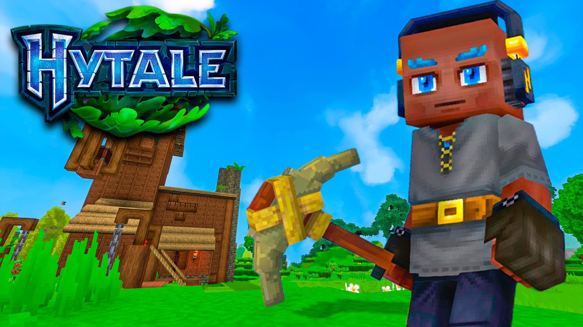 HYTALE — это МАЙНКРАФТ 2.0? Первый обзор геймплея — УБИЙЦА Minecraft? смотреть онлайн